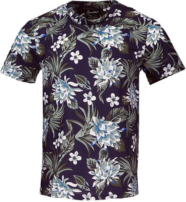 Deck Crew Neck Floral Print